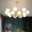 Modern Luxury Frosted Glass Chandelier Light - 2