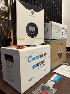 Cworth 12V 100Ah + Sumry 1.5kVA Solar System