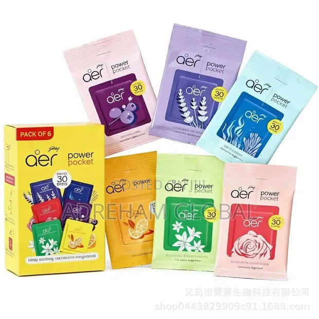 Aer Power Pocket Air Freshener (6 Pieces) - 1