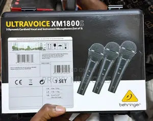 Behringer XM1800S 3-in-1 Dynamic Microphone Set