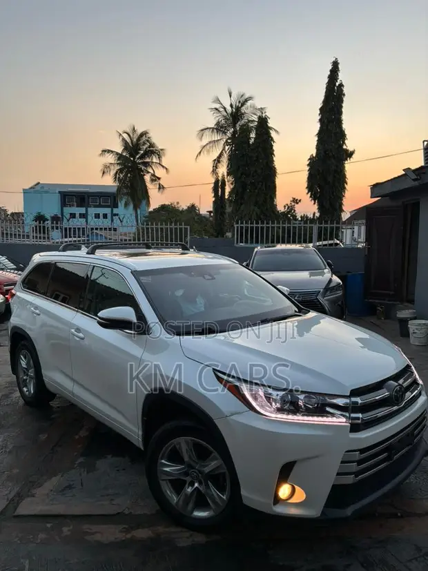 2017 Toyota Highlander Limited 4x4 V6 White - 1