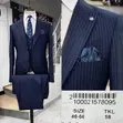 Ramzotti Formal 3-Piece Slim Fit Stripe Turkish Men's Suit - 2