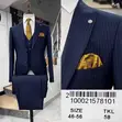 Ramzotti Formal 3-Piece Slim Fit Stripe Turkish Men's Suit - 3