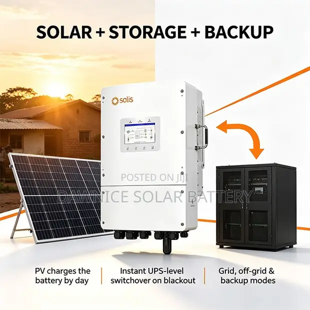 Solis 15kW Inverter Mai Awoyi Uku S6-EH3P15K IP66 - 1