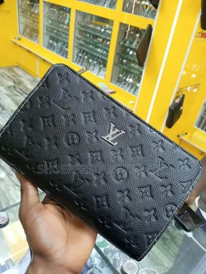 Classy Leather Armpit Purse - Black