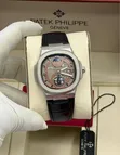 Patek Philippe Leather Watch with Double Patek Lock - 2
