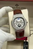 Patek Philippe Leather Watch with Double Patek Lock - 5