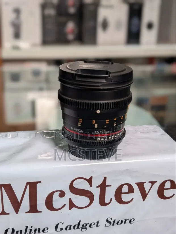 Rokinon Cine DS 50mm T1.5 Full Frame Prime Cine Lens for Canon EF - 1