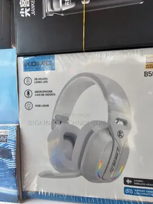 KOMC B500 Wireless Gaming Headset with RGB Light