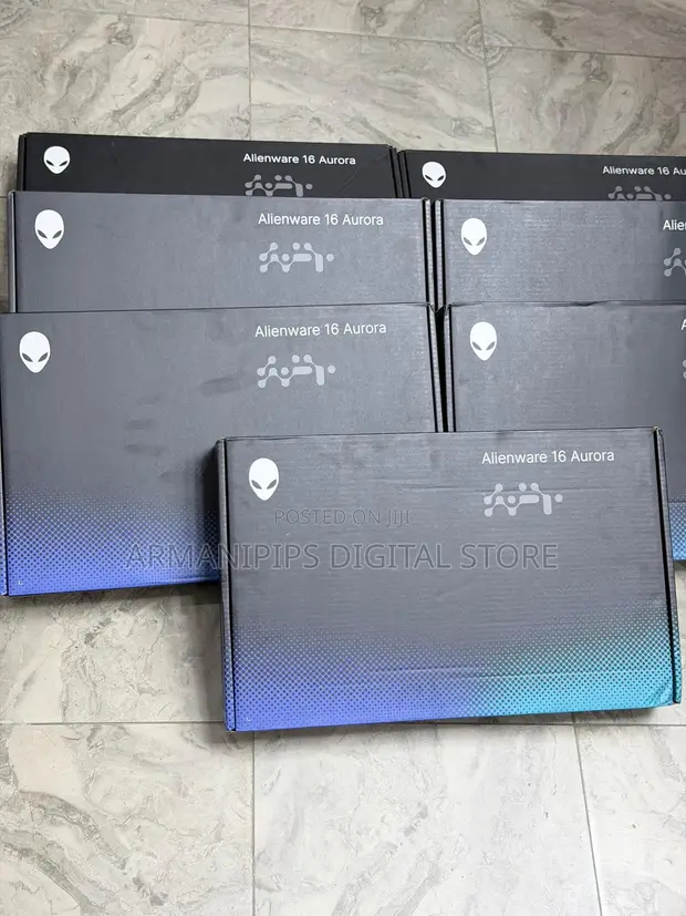Brand New Alienware 16 Aurora Laptop - 32GB RAM, 1TB SSD, RTX 5060 - 1