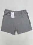 MILK Gray Raw Edge Fleece Sweat Shorts - Size Medium - 2