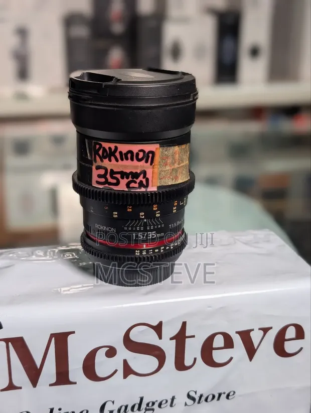 Rokinon 35mm T1.5 Cine AS UMC Lens for Canon EF - 1