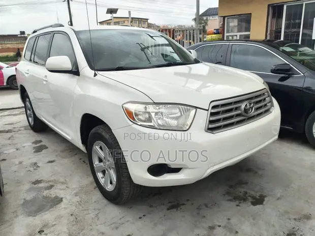 Toyota Highlander 2008 White - 1