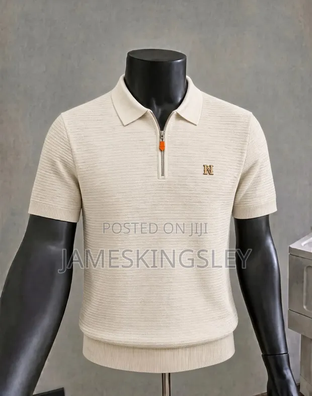Hermes Zipper Knit Polo - 1