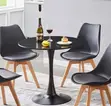 Home Interiors Restaurant Table and 4 Chairs - 2