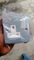 Standard 13A Metal Clad Switched Socket - 1