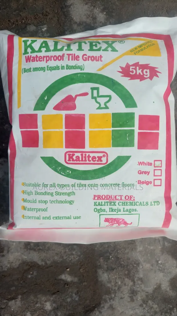 Kalitex Ruwan Ruwa na Tile Grout - 5kg - 1