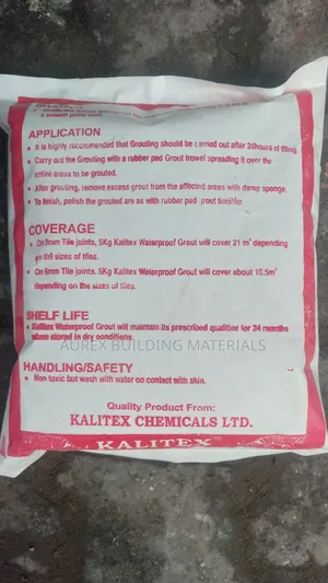 Kalitex Ruwan Ruwa na Tile Grout - 5kg