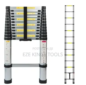 GE Aluminum Telescopic Extension Ladder