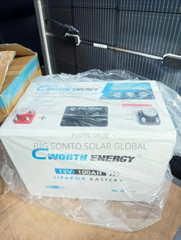 Cworth 100ah/12v Lithium Battery - 1