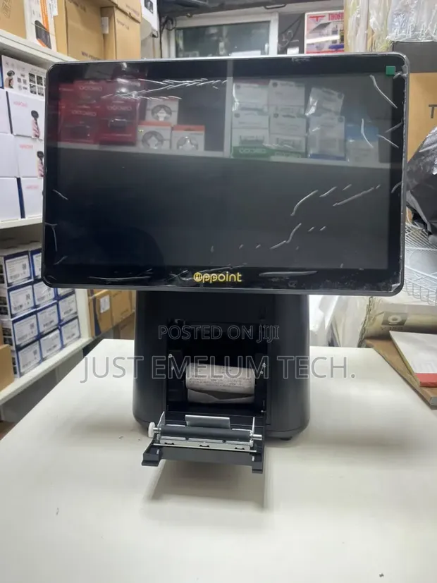 Core 15 Dual Touchscreen POS System with 80mm Printer - 1