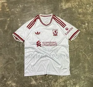Liverpool FC 2026/27 White Away Jersey - Fan & Player Versions