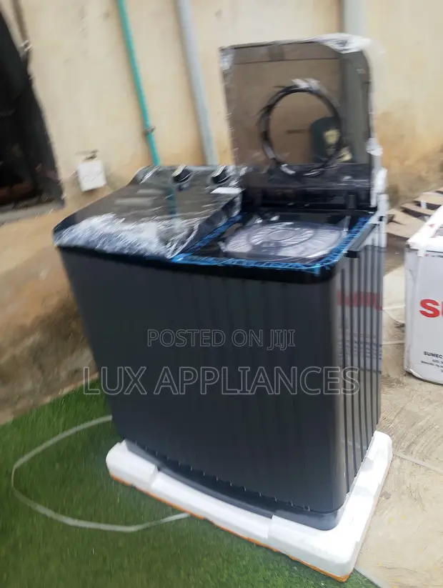 LG 8kg Twin Tub Washing Machine (Model P800R3AGNC) - 1