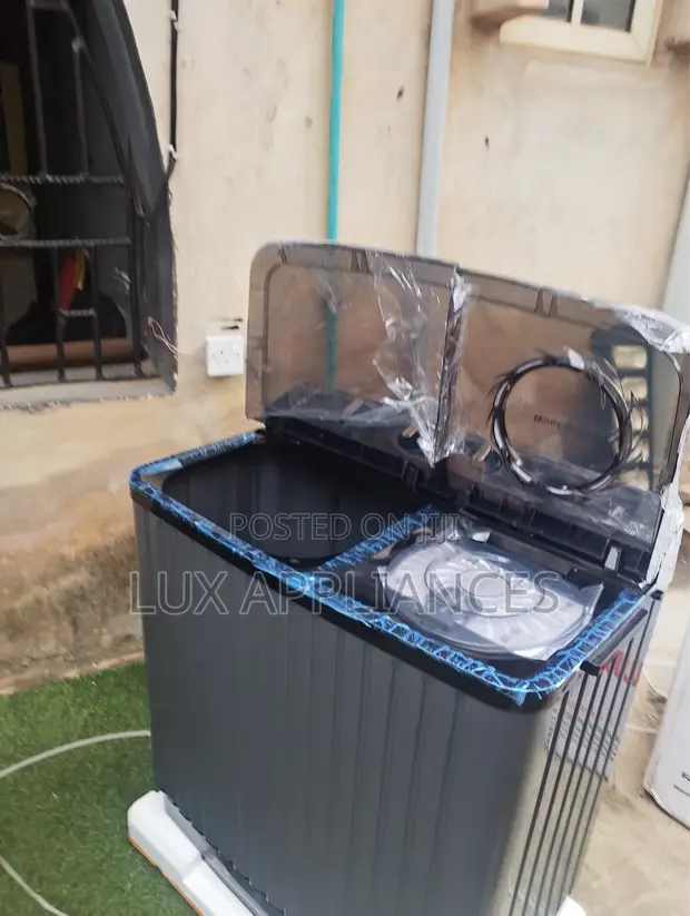 LG 8kg Twin Tub Washing Machine P800R3AGNC - 1