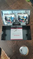 13A Double Socket Floor Box with Data Outlets | UK Brand - 2