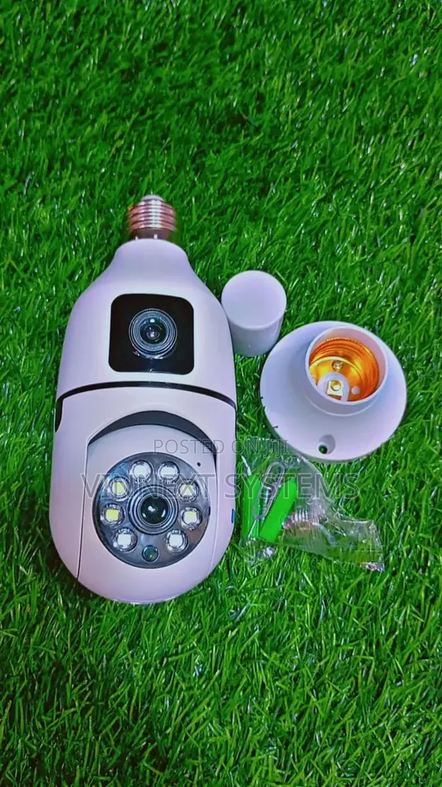 Two Lens Bulb Camera - 1