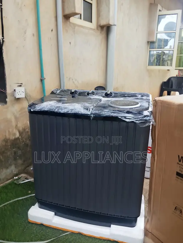 LG 8kg Twin Tub Washing Machine P800R3AGNC - 1
