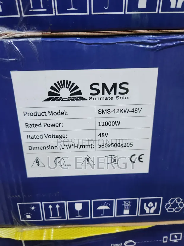 12kVA 48V SMS Hybrid Solar Inverter - 1