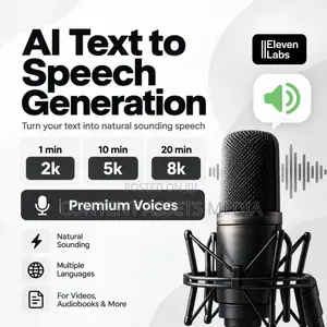 Professional AI Text-to-Speech Generation