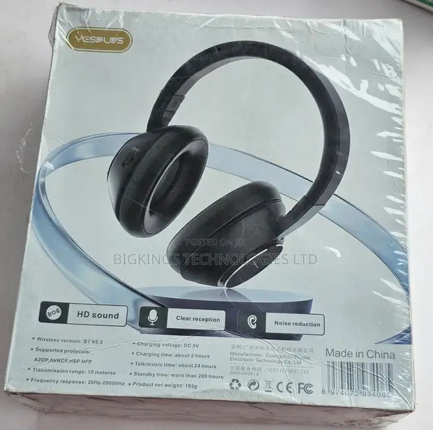 YESPLUS YS-515 Active Noise Cancelling Wireless Headphones - 1