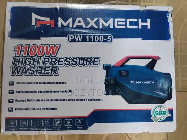 Maxmech 1100W Electric Pressure Washer - 1