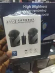 F11-2 Wireless Lavalier Microphone don Wayar Hannu - 1