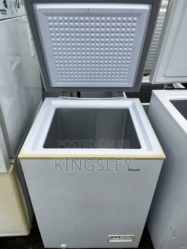 Swan Chest Freezer 100 Liters - Amfani da aka yi a UK - 1