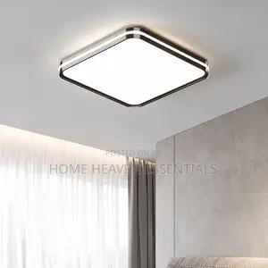 Modern Square LED Flush Mount Ceiling Light - 3 Launi