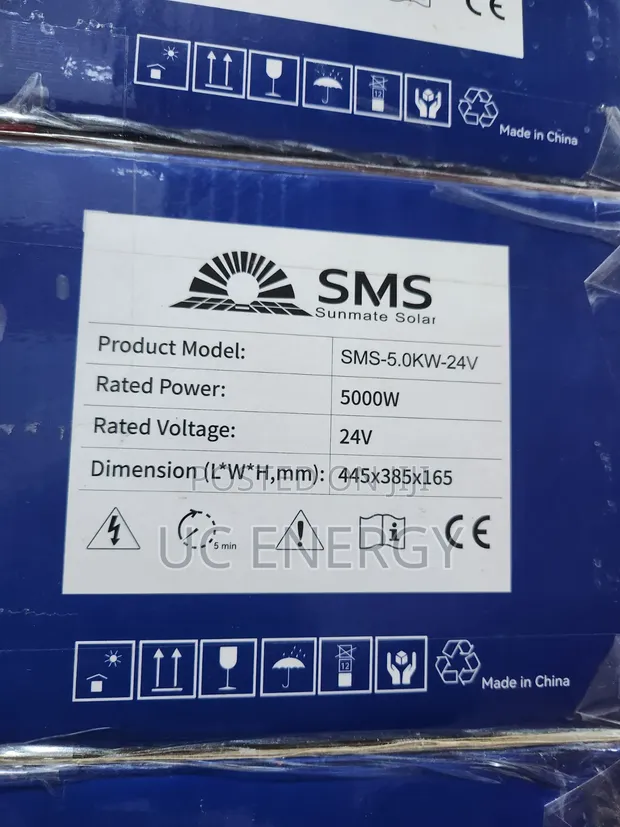 SMS 5kva 24v Hybrid Solar Inverter - 1