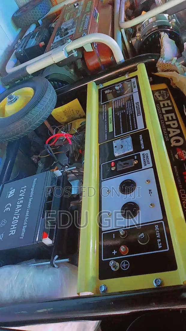 Elepaq SV22000E2 11KVA Heavy-Duty Generator - Pure Copper Coil - 1