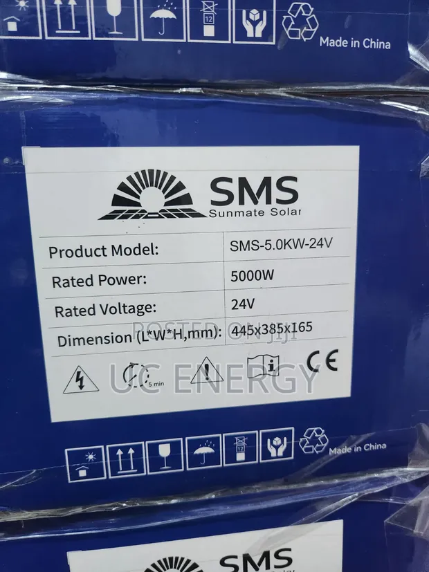 5kva 24v SMS Solar Inverter Hybrid - 1