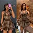 Zara Kyakkyawar Gown Na Mata Mai Gajeren Hannu - 1