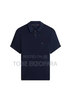 Tommy Hilfiger Polo T-Shirt - Blue, Brand New
