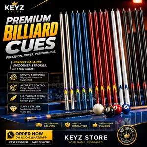 Fiber Snooker Cue Sticks