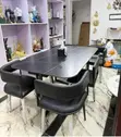 Sabon Dining Table Mai Zama 6 da Sama na Marble - 1