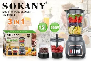 Sokany 1.5L 3-in-1 Blender