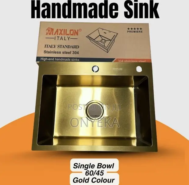 Maxilon Single Bowl Kitchen Sink (Brand New) - 1