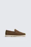 Original Zara Men's Loafers - Brown Suede - 1