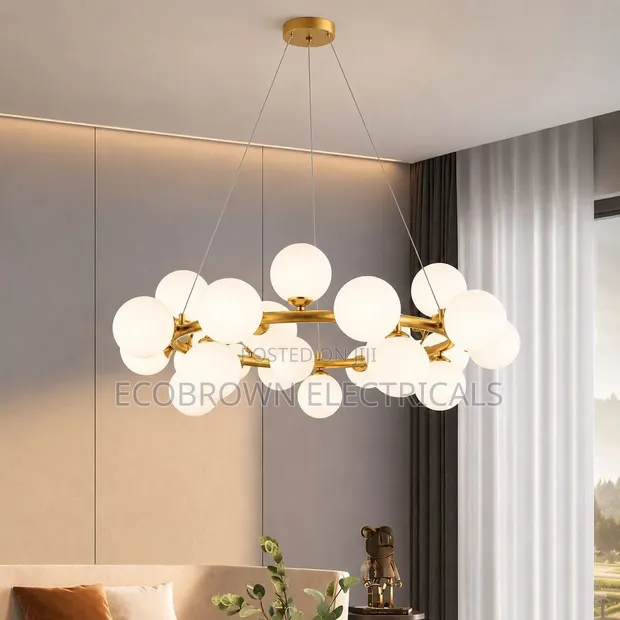 Modern Minimalist Stylish LED Ceiling Chandelier Lamp - 1