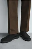 Original Zara Men's Chelsea Boots - Black Leather - 3